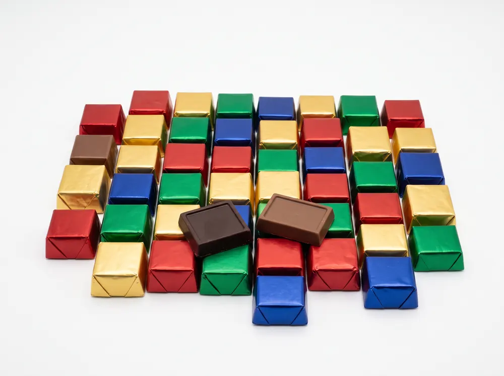 Milk Chocolate Miniatures, Assorted — wholesale case