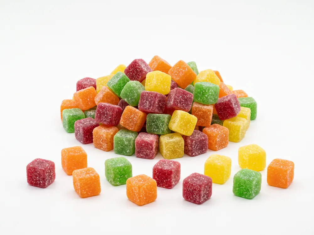 Sour Cubes, Four-Flavour — wholesale case