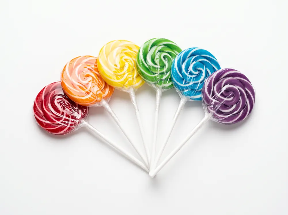 Swirl Pops, 6-Colour Assortment — wholesale case